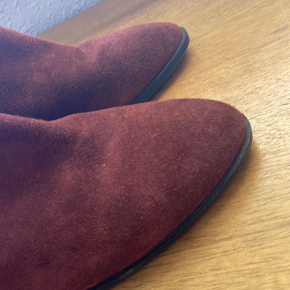 NWOT Rust Color Suede Boots - Picture 6 of 11